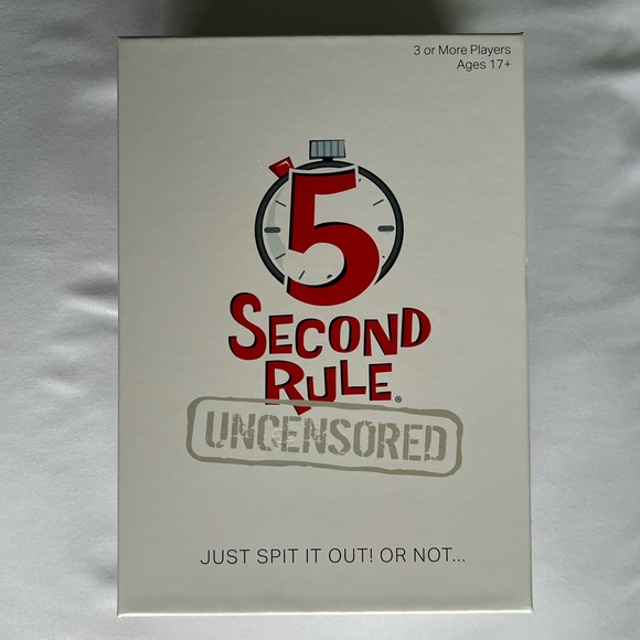 NWT 5 Second Rule (Uncensored) - Picture 3 of 5
